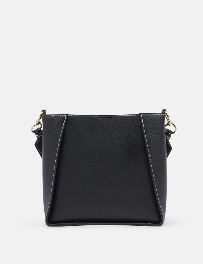 Stella McCartney Crossbody Bags Women Logo Crossbody Bag Black Stella McCartney Crossbody Bags Women Logo Crossbody Bag Black