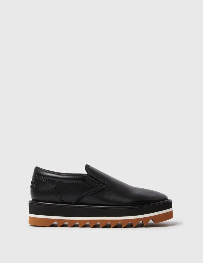 Stella McCartney Flats Women SneakElyse Platform Slippers Black