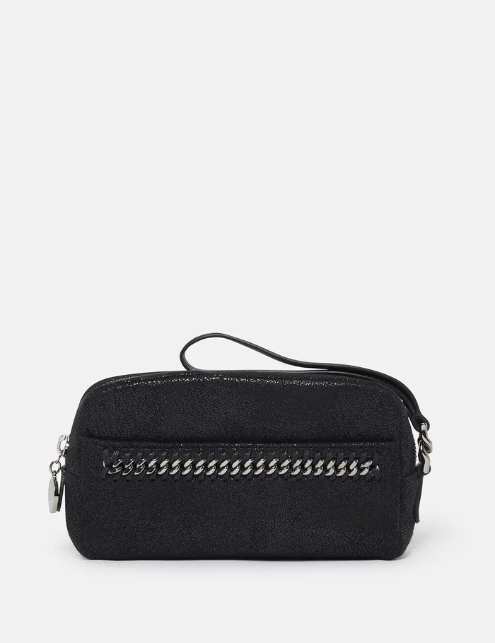 Stella McCartney Iconic Falabella Women Falabella Cosmetics Case Pitch Black