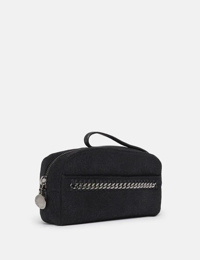 Stella McCartney Iconic Falabella Women Falabella Cosmetics Case Pitch Black Stella McCartney Iconic Falabella Women Falabella Cosmetics Case Pitch Black
