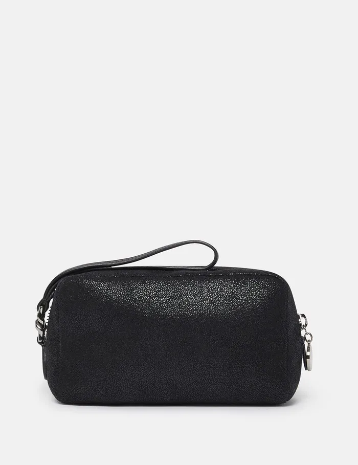 Stella McCartney Iconic Falabella Women Falabella Cosmetics Case Pitch Black Stella McCartney Iconic Falabella Women Falabella Cosmetics Case Pitch Black