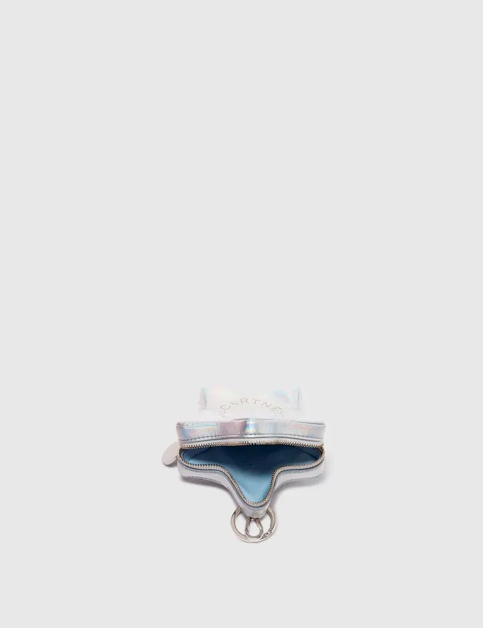 Stella McCartney Keyring And Charms Women Logo Star Coin Purse Keychain Holographic Stella McCartney Keyring And Charms Women Logo Star Coin Purse Keychain Holographic