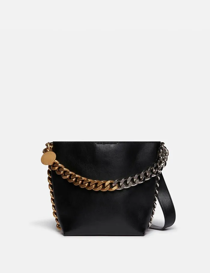 Stella McCartney Mini Bags And Clutches Women Frayme Bucket Bag Black