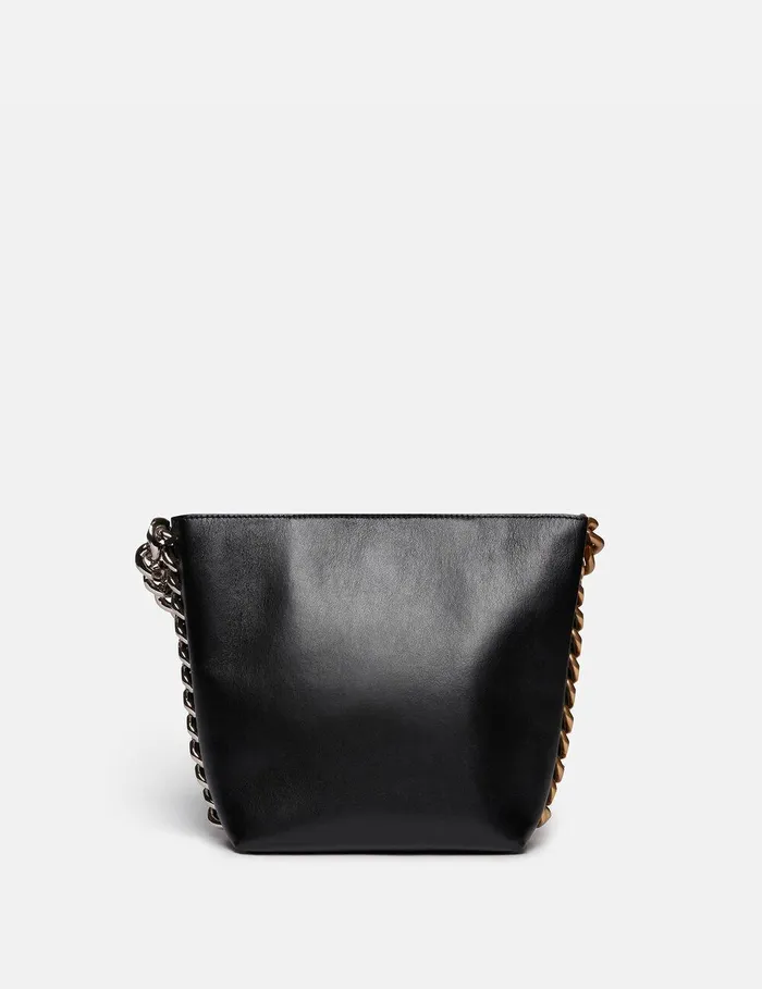 Stella McCartney Mini Bags And Clutches Women Frayme Bucket Bag Black Stella McCartney Mini Bags And Clutches Women Frayme Bucket Bag Black