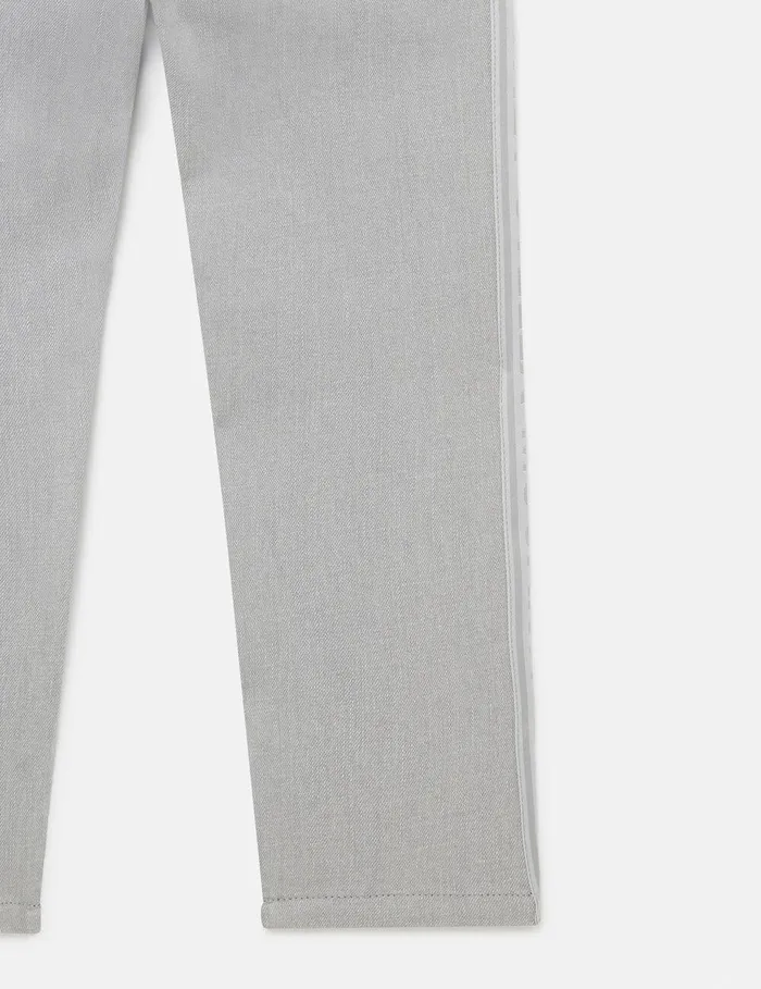 Stella McCartney Pants and Shorts Kids Branded Panel Denim Jeans Grey
