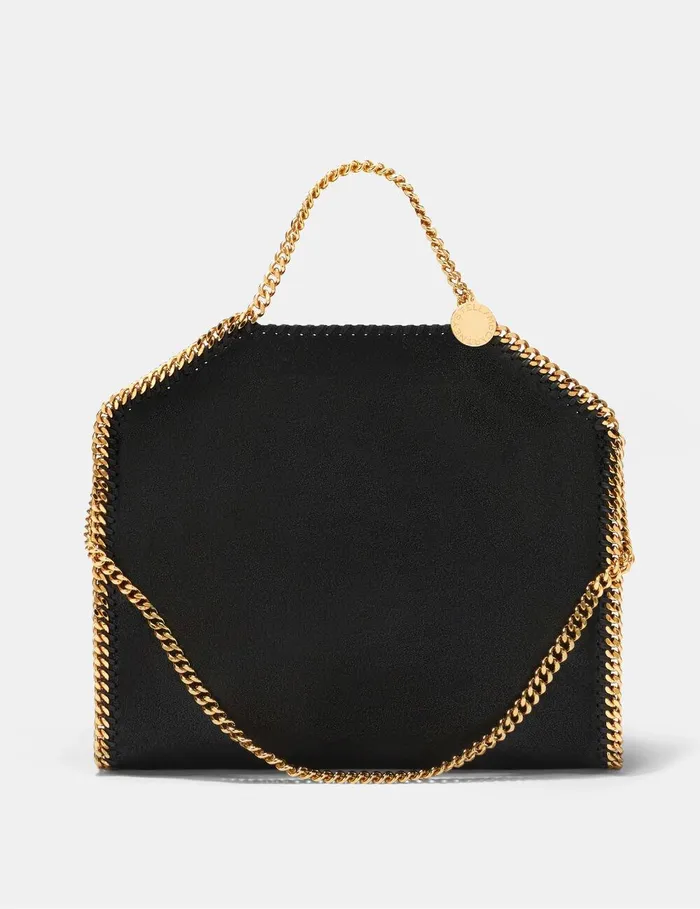 Stella McCartney Shoulder Bags Women Falabella FoldOver Tote Bag Black