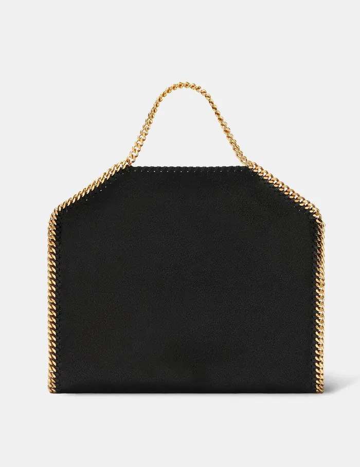 Stella McCartney Shoulder Bags Women Falabella FoldOver Tote Bag Black