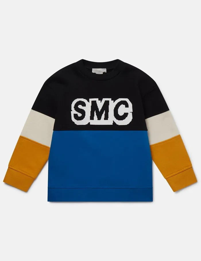 Stella McCartney TShirts And Sweatshirt Kids Logo Graphic Sweatshirt Multicolour Stella McCartney TShirts And Sweatshirt Kids Logo Graphic Sweatshirt Multicolour