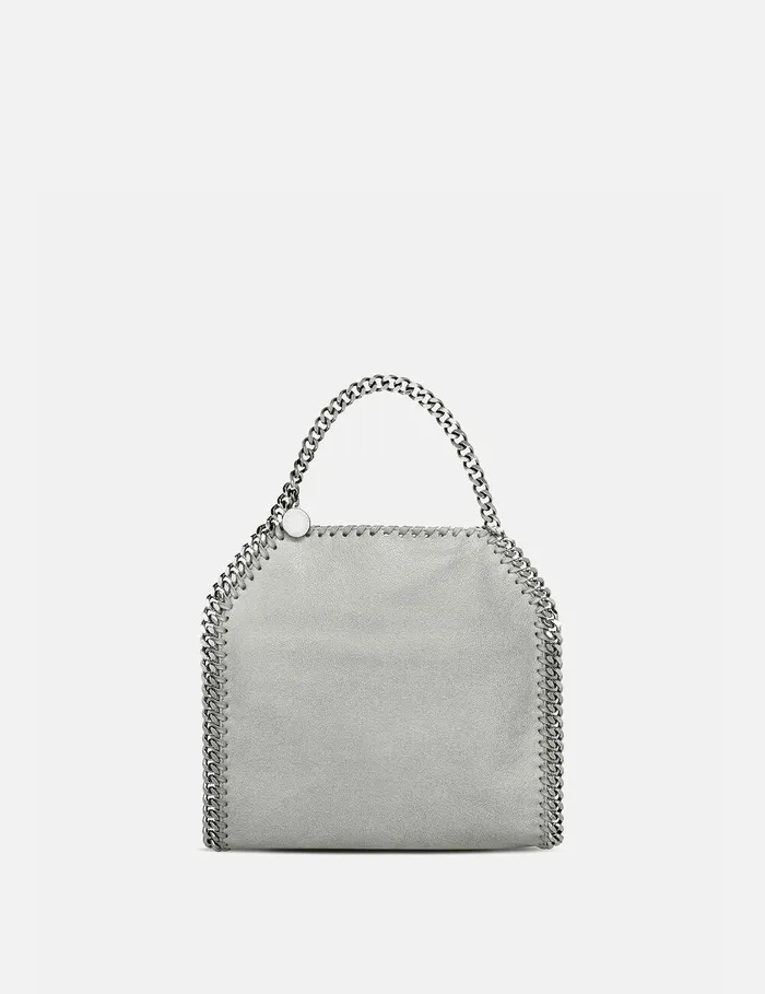 Stella McCartney TopHandle Bags Women Falabella Tiny Tote Bag Light Grey
