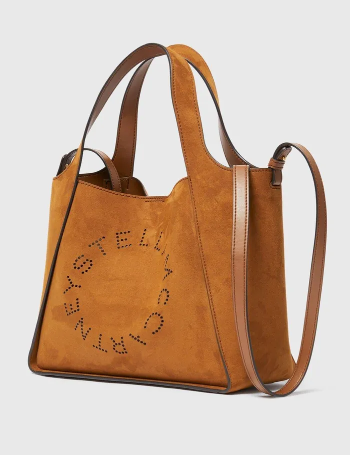 Stella McCartney TopHandle Bags Women Logo Top Handle Crossbody Tote Bag Brandy Stella McCartney TopHandle Bags Women Logo Top Handle Crossbody Tote Bag Brandy