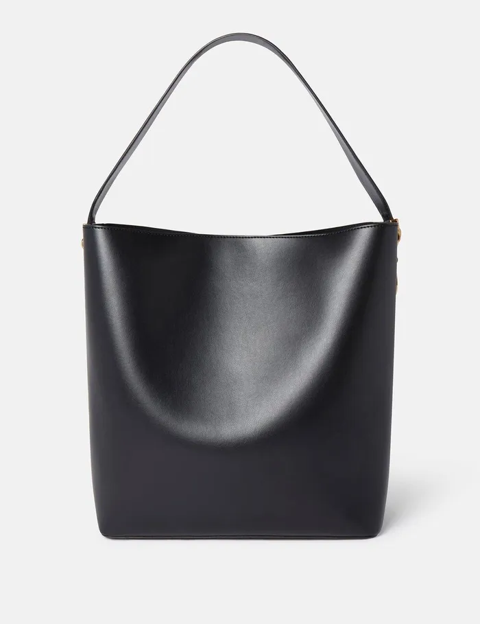 Stella McCartney Tote Bags Women Frayme Whipstitch Tote Bag Midnight Black Stella McCartney Tote Bags Women Frayme Whipstitch Tote Bag Midnight Black