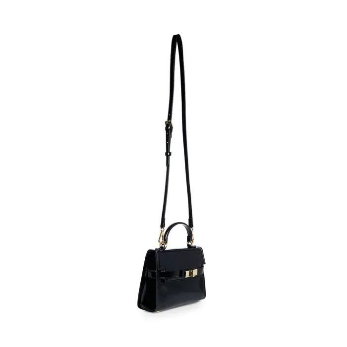 Steve Madden Bdignify Black Patent Womens Crossbody Bags Steve Madden Bdignify Black Patent Womens Crossbody Bags