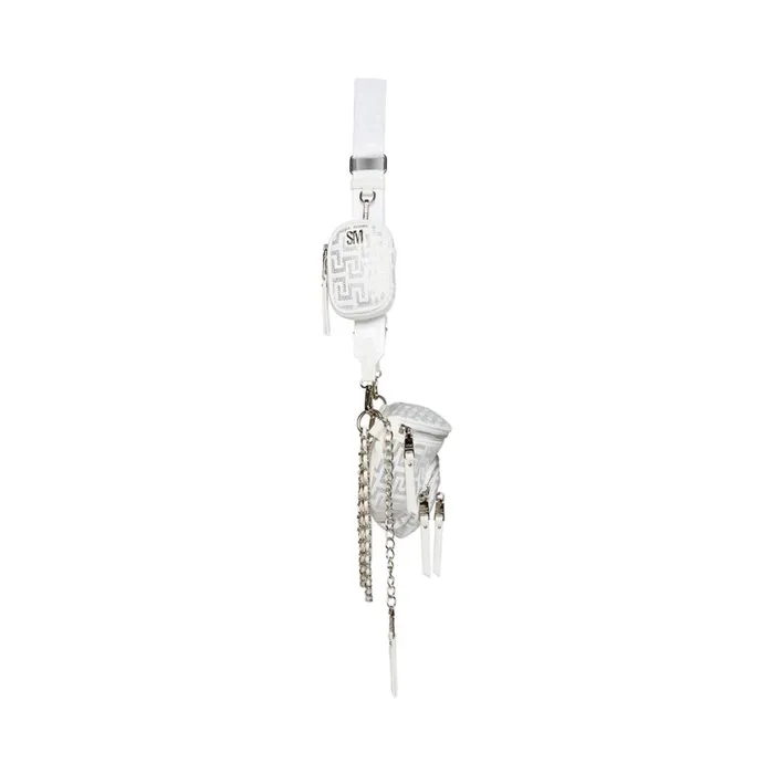 Steve Madden Bmaximas Whitesilver White Silver Womens Crossbody Bags Steve Madden Bmaximas Whitesilver White Silver Womens Crossbody Bags