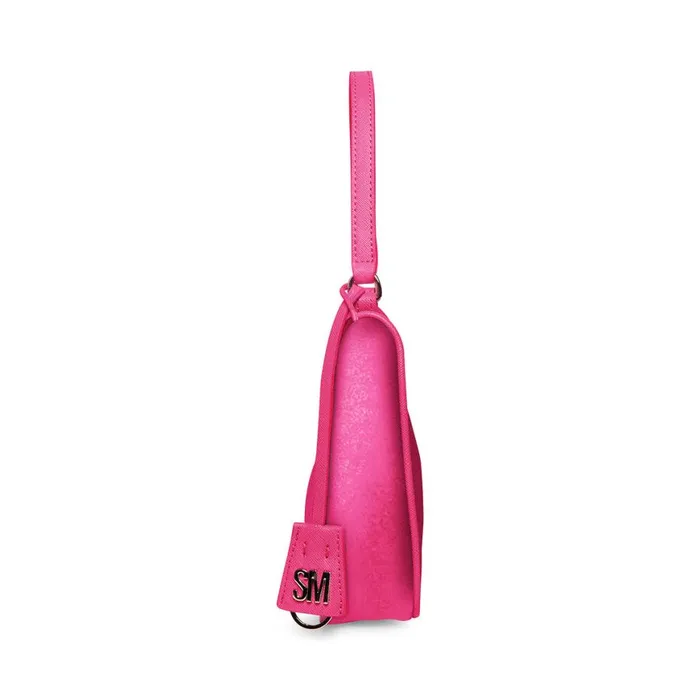 Steve Madden Bpaula Pink Satin Womens Shoulder Bags
