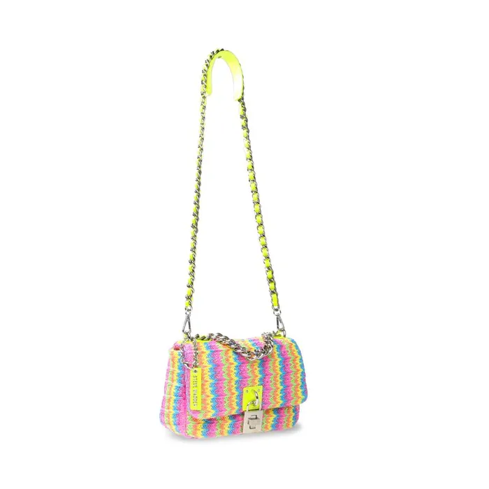 Steve Madden Bprism Rainbow Multi Womens Shoulder Bags Steve Madden Bprism Rainbow Multi Womens Shoulder Bags