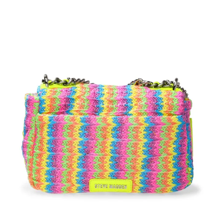Steve Madden Bprism Rainbow Multi Womens Shoulder Bags Steve Madden Bprism Rainbow Multi Womens Shoulder Bags