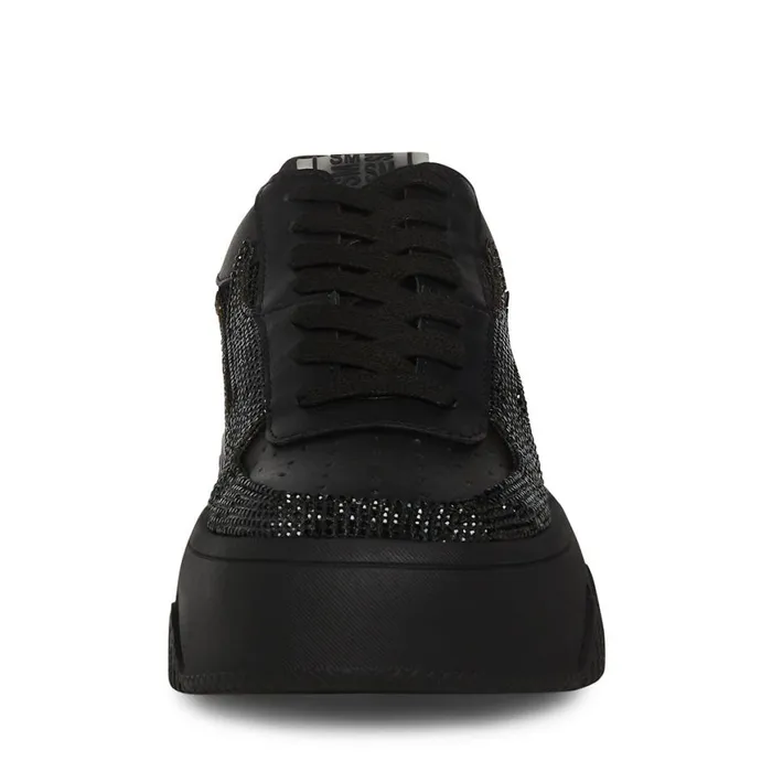 Steve Madden Flames Black Womens Sneakers