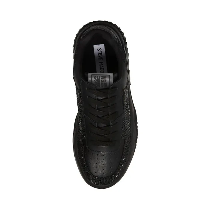 Steve Madden Flames Black Womens Sneakers