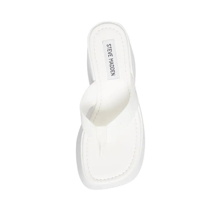 Steve Madden Gwen White Womens Platforms Steve Madden Gwen White Womens Platforms