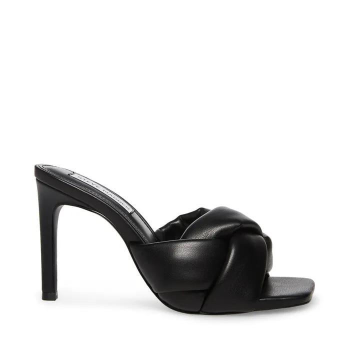 Steve Madden Kenzi Black Womens Mules