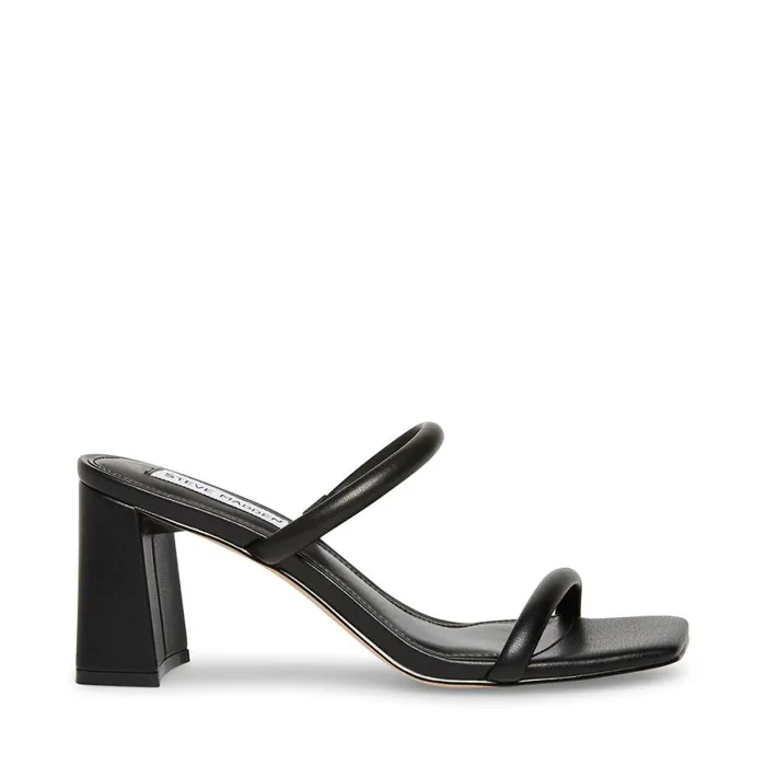 Steve Madden Lilah Black Womens Heels