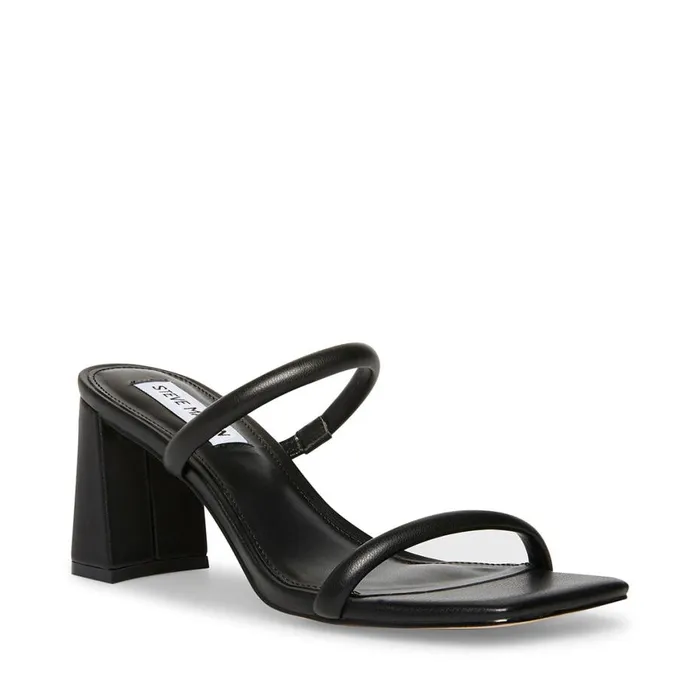Steve Madden Lilah Black Womens Heels