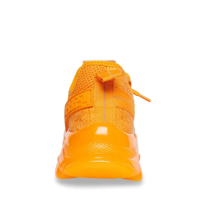 Steve Madden Maxima Orange Womens Sneakers