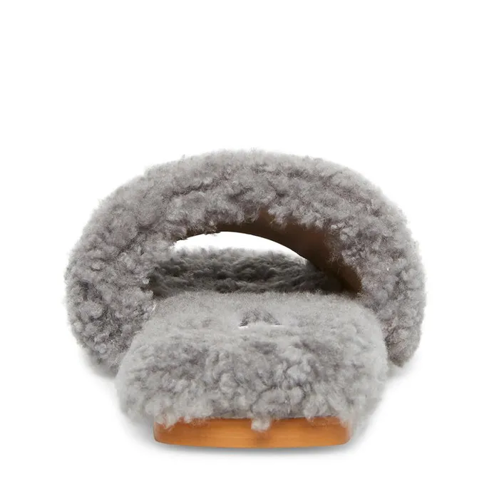 Steve Madden Retreat Grey Womens Slippers