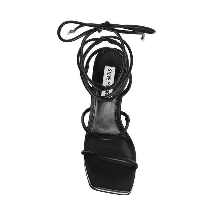 Steve Madden Unfold Black Womens Heels