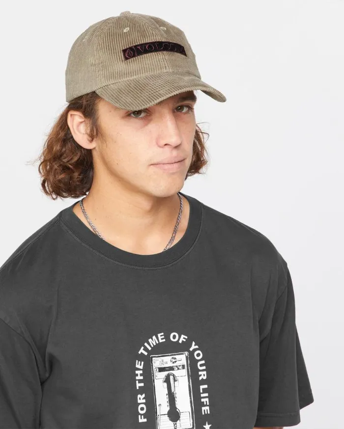 Stone Bar Adjustable Hat 8211 Teak Mens Volcom Hats and Beanies