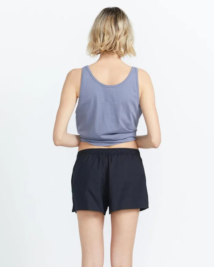 Stone Def Shorts 8211 Black Womens Volcom Bottoms