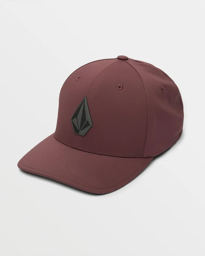 Stone Tech Flexfit Delta 8211 Merlot Mens Volcom Hats and Beanies