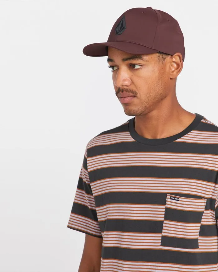 Stone Tech Flexfit Delta 8211 Merlot Mens Volcom Hats and Beanies