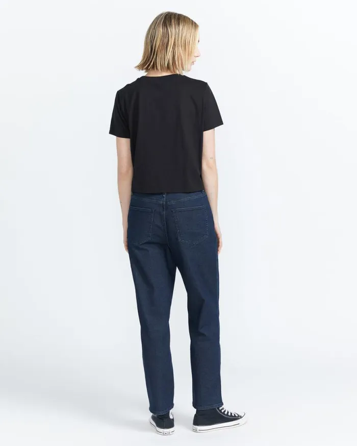 Stoned Straight Jeans 8211 Melindigo Womens Volcom Bottoms