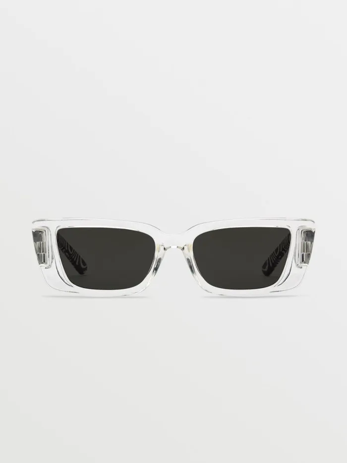Strange Land Sunglasses 8211 Asphalt BeachGray MensWomens Volcom Sunglasses