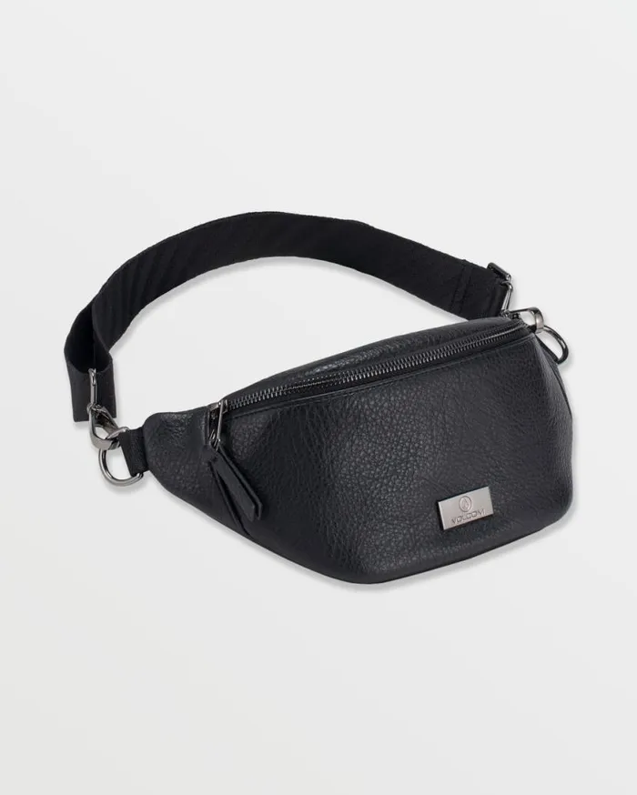 Strapped Waistpack 8211 Black Womens Volcom Bags and Backpacks