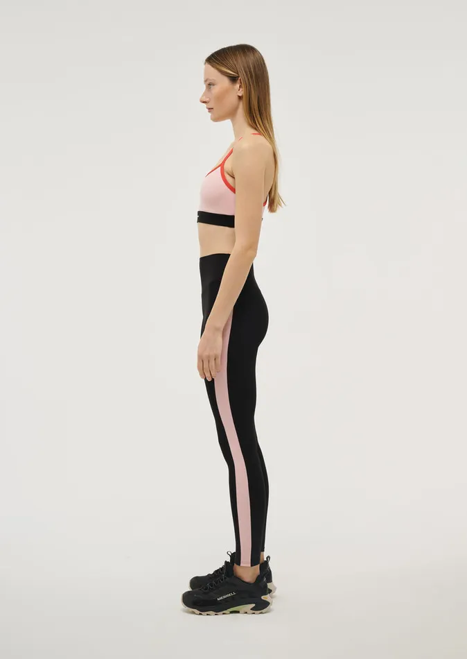StudioSoft PE Nation Women SIGNATURE SPORTS BRA IN CRYSTAL ROSE
