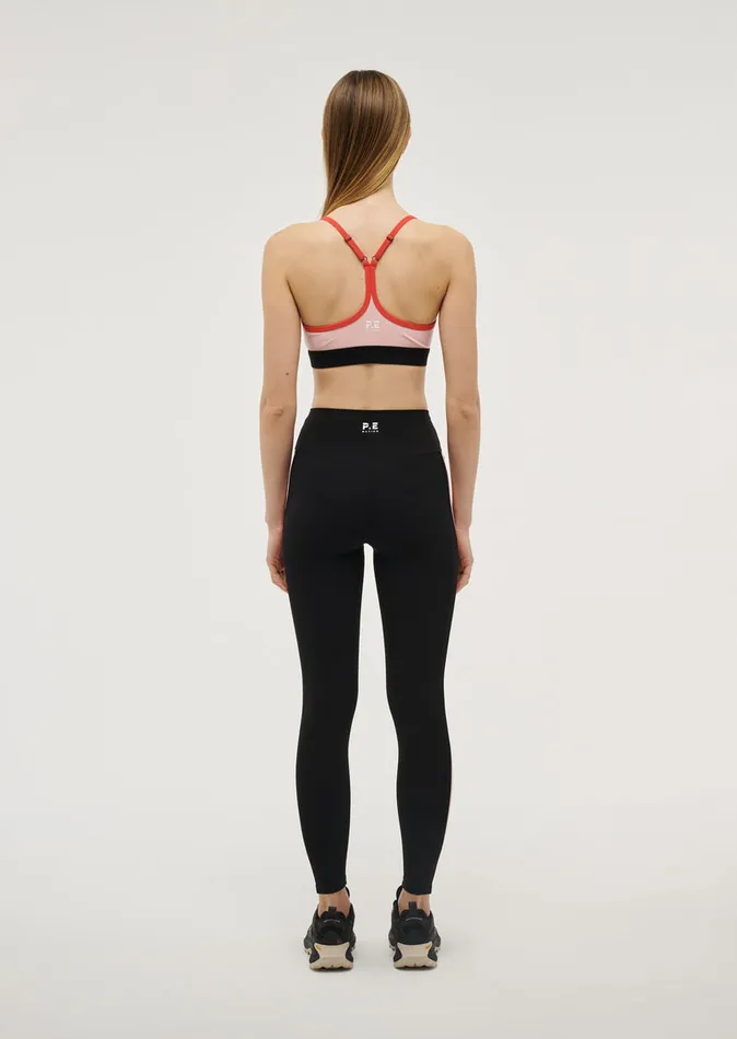 StudioSoft PE Nation Women SIGNATURE SPORTS BRA IN CRYSTAL ROSE
