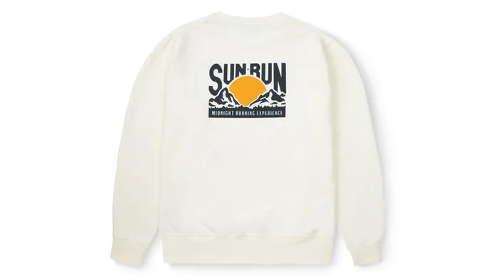 SUN RUN SWEATSHIRT 8211 CLASSIC GRAY Collaboration With YMR Women Karhu Running Apparel