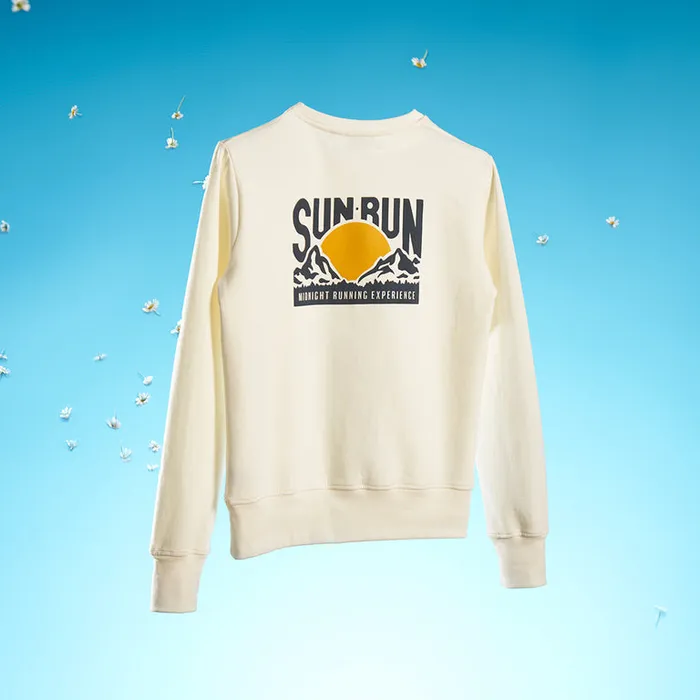 SUN RUN SWEATSHIRT 8211 CLASSIC GRAY Collaboration With YMR Women Karhu Running Apparel