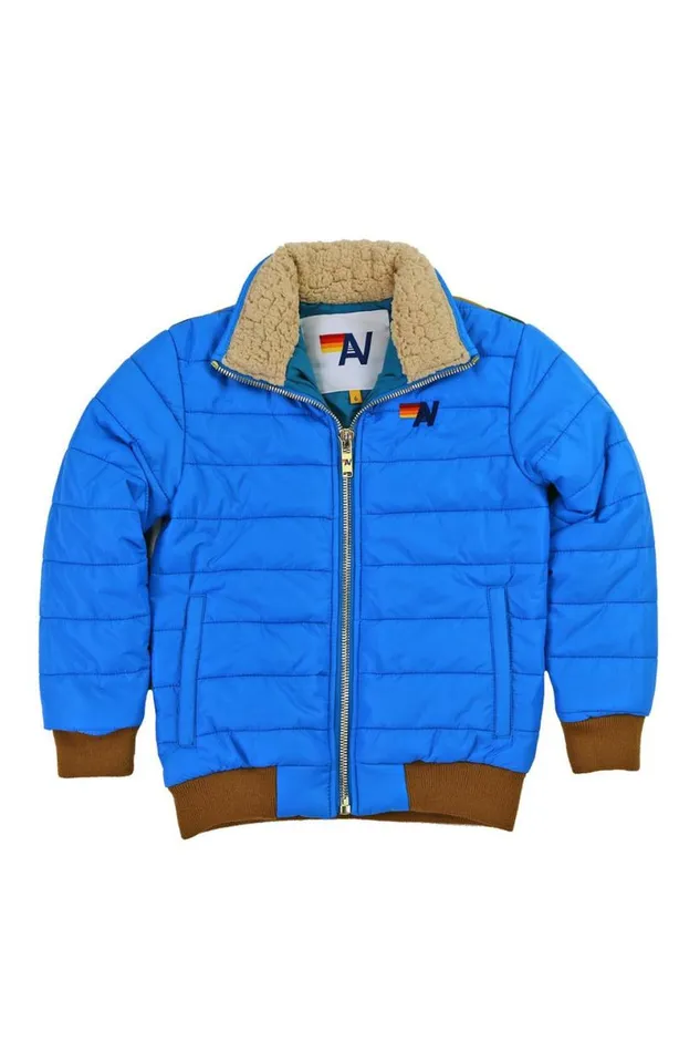 Sunburst Jacket 8211 Dresden Blue Kids Aviator Nation Outerwear