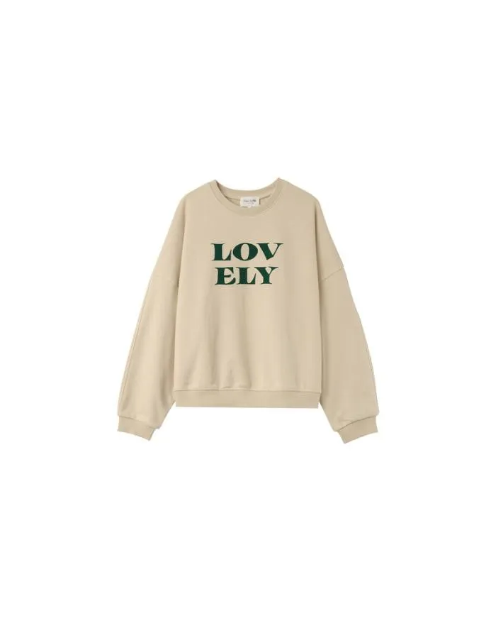 SWEAT SHIRT BEIGE NIGEL Shop Grace and Mila Sweatshirts