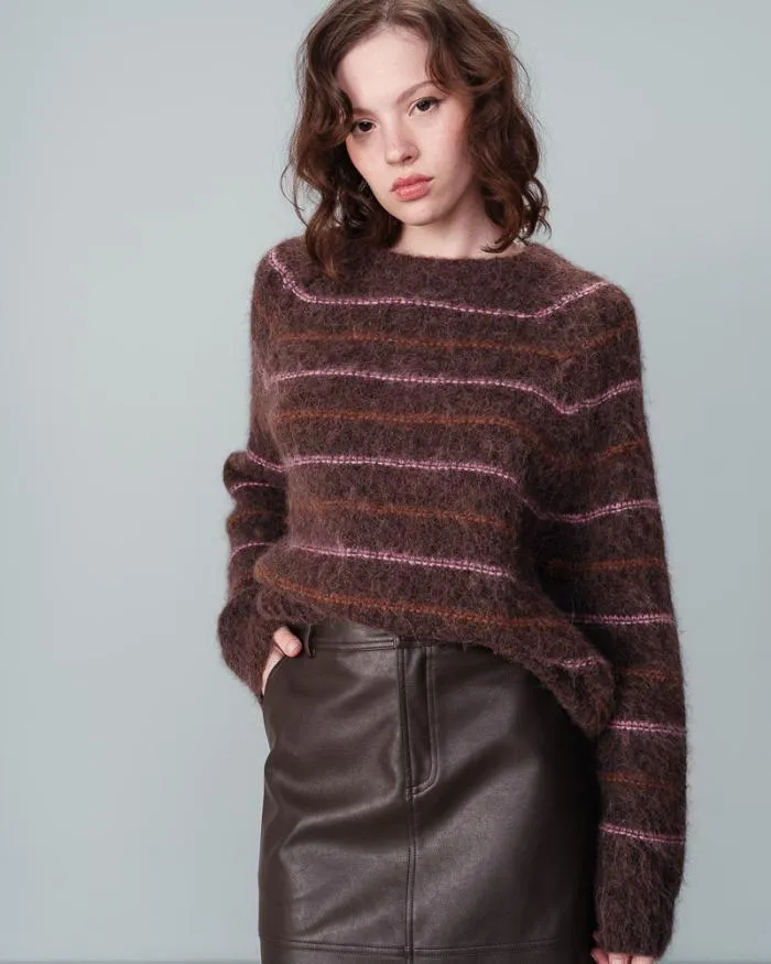 SWEATER CHOCOLAT NAUSICA Shop Grace and Mila Striped Jumpers
