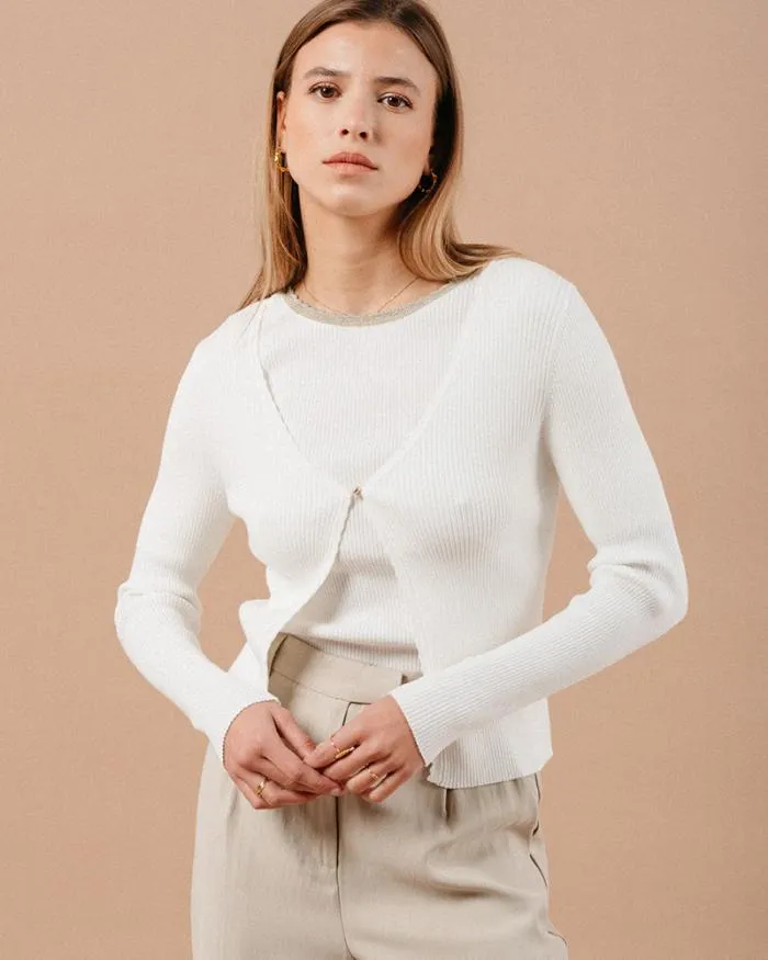 SWEATER ECRU MADAME Shop Grace and Mila Plain Jumpers