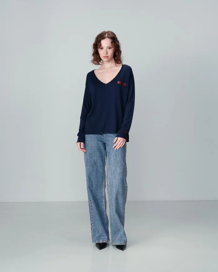 SWEATER MARINE NATSUKI Shop Grace and Mila Message Jumpers