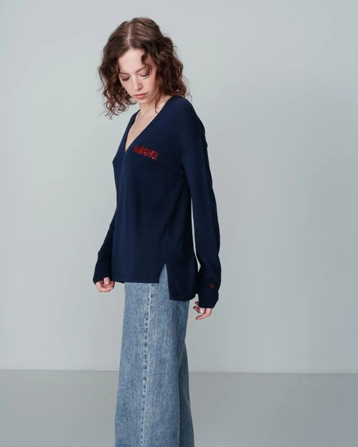 SWEATER MARINE NATSUKI Shop Grace and Mila Message Jumpers