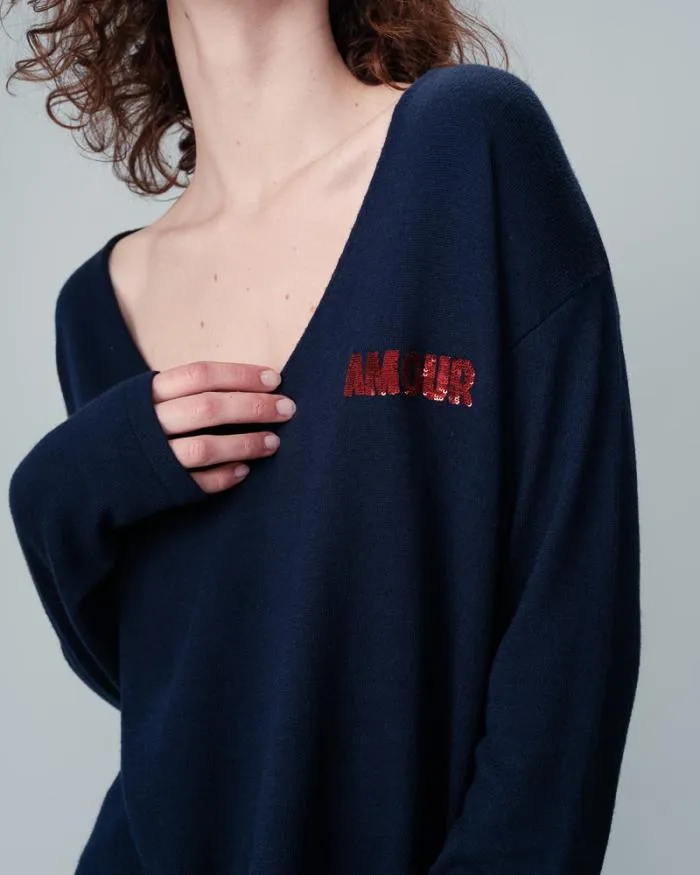 SWEATER MARINE NATSUKI Shop Grace and Mila Message Jumpers