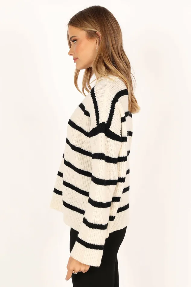Sweaters Hazel Knit Sweater Cream 8211 Petal and Pup Women