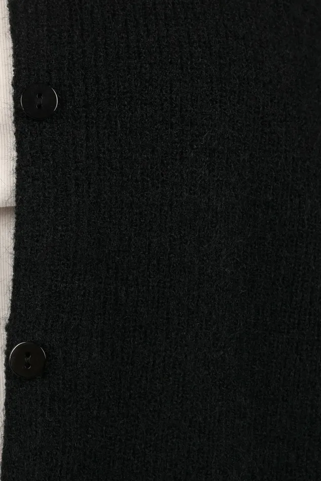Sweaters Petal and Pup Women Astor Classic Button Up Cardigan Black