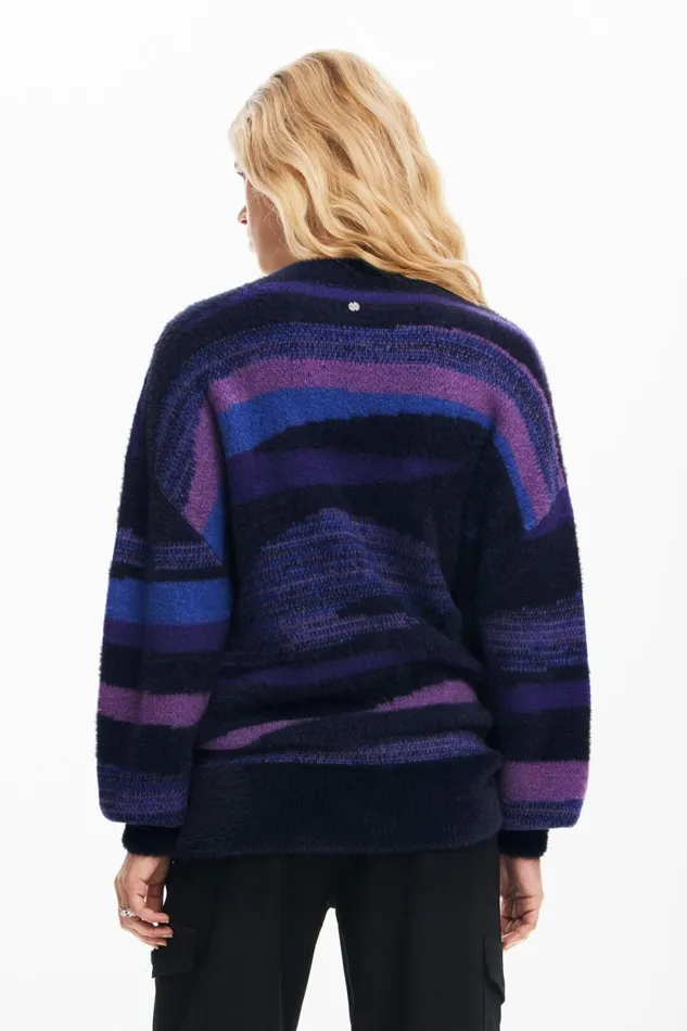 Sweaters Women Desigual Knit Sweater Red